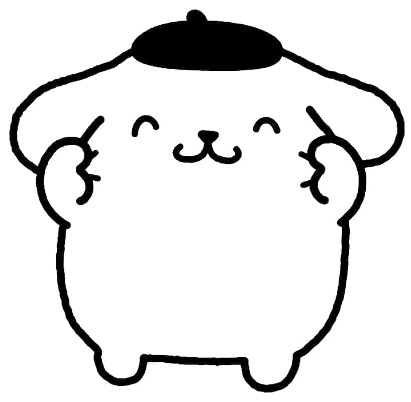 Pompompurin Vui Vẻ