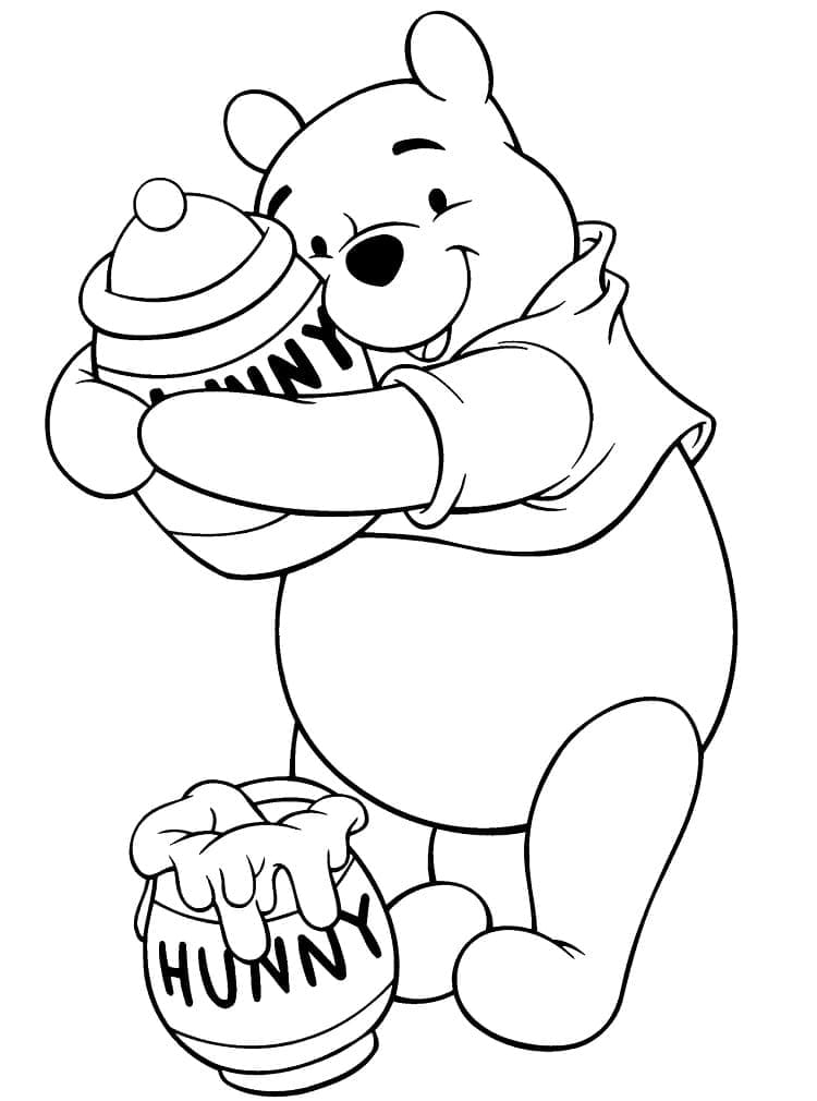 Pooh Ôm Hũ Mật