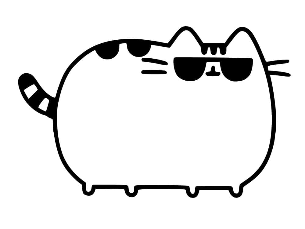Cool Pusheen