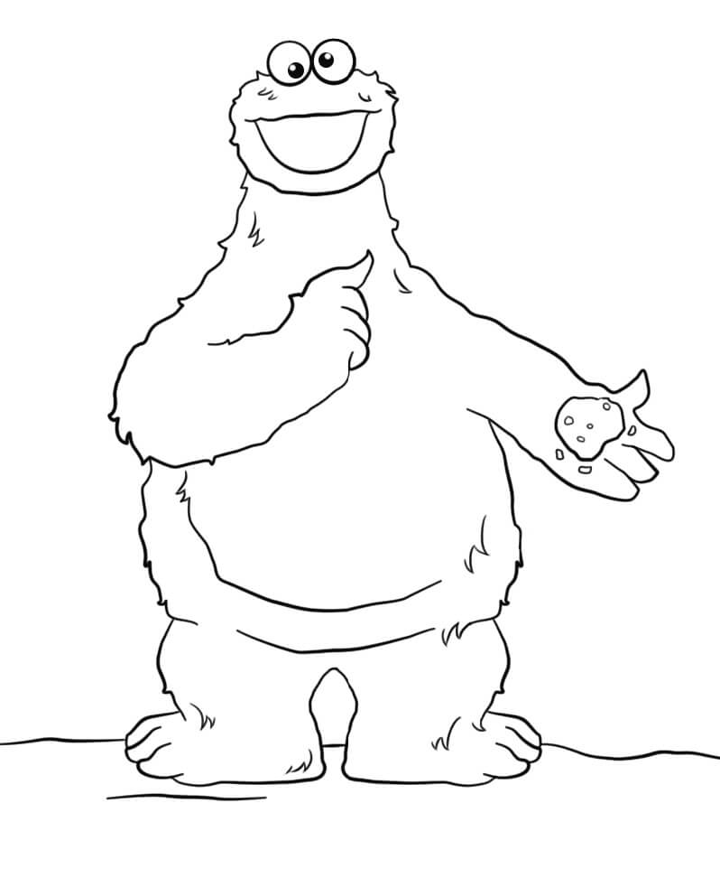 Quái Vật Bánh Quy vui Vẻ