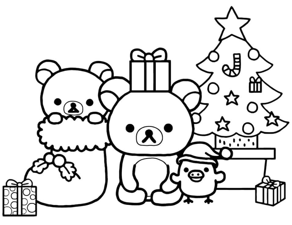 Rilakkuma Vào Lễ Giáng Sinh