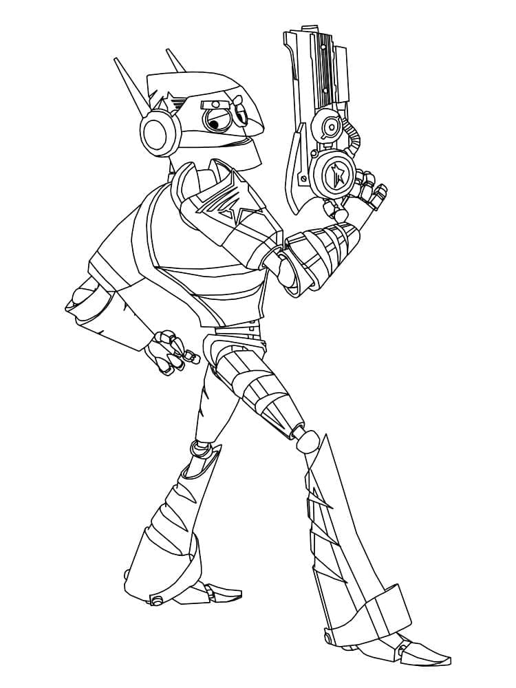 Robot Cầm Súng