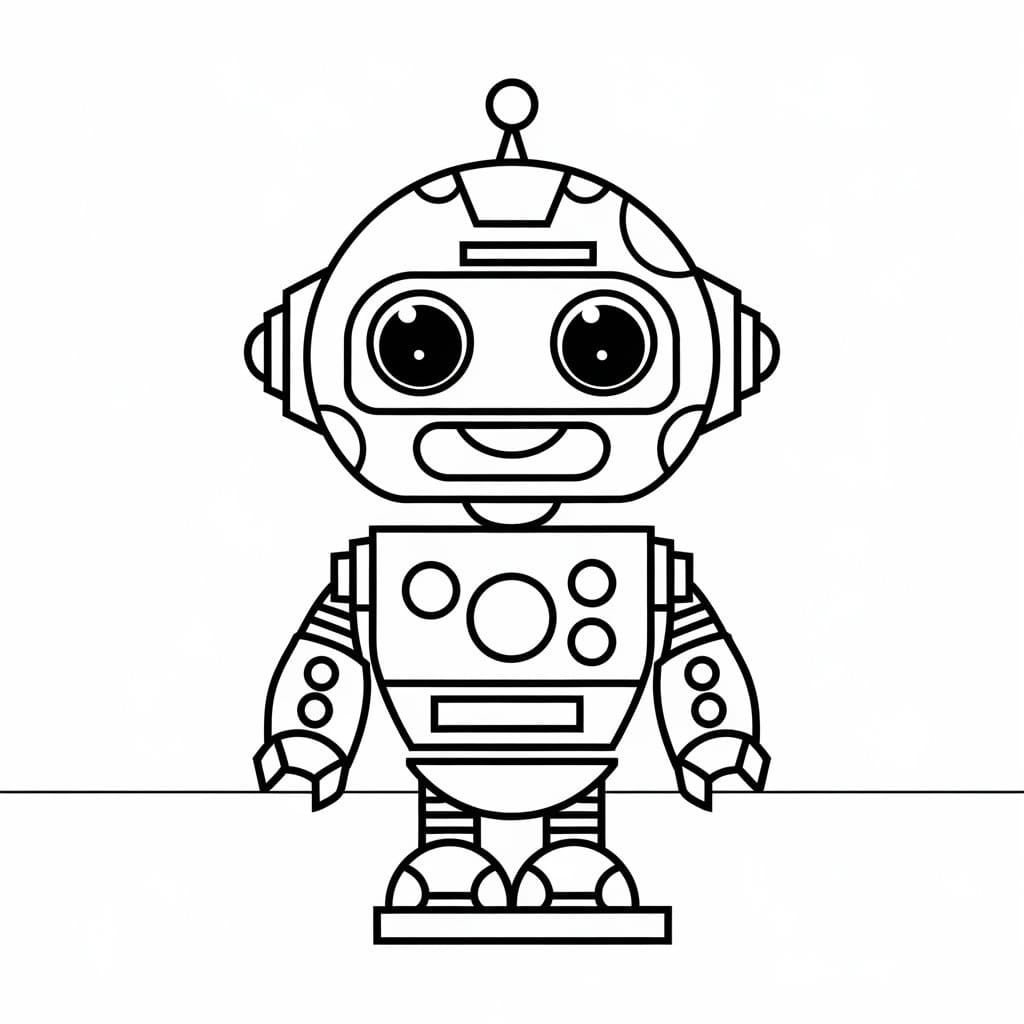 Robot Nhỏ Đáng Yêu