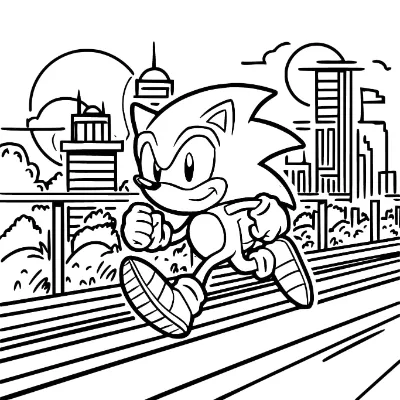 Sonic Trong Thành Phố