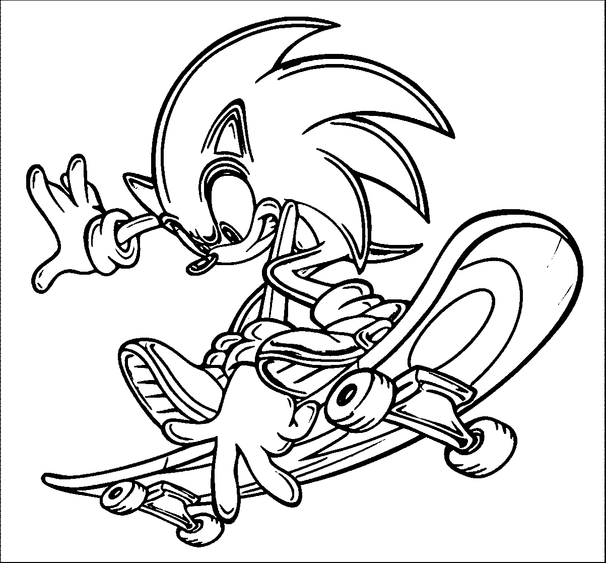 Sonic Trượt Ván