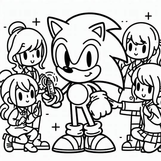 Sonic Và Các Cô Gái