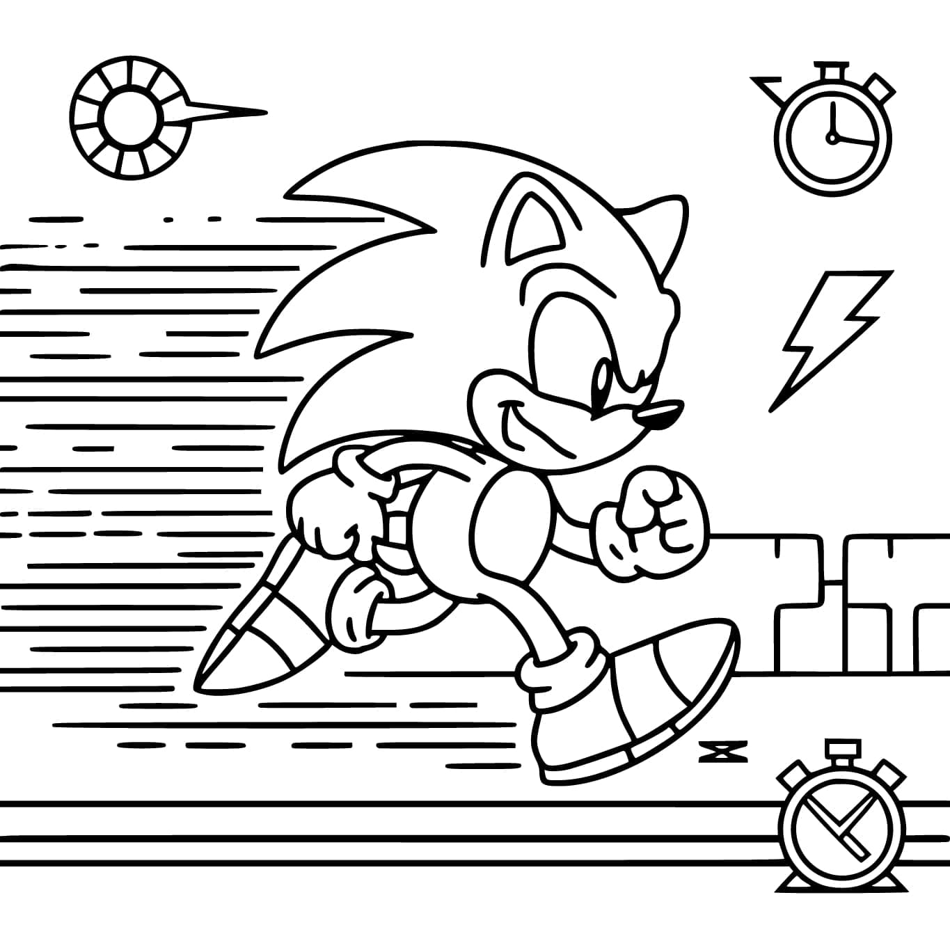 Sonic Và Đồng Hồ