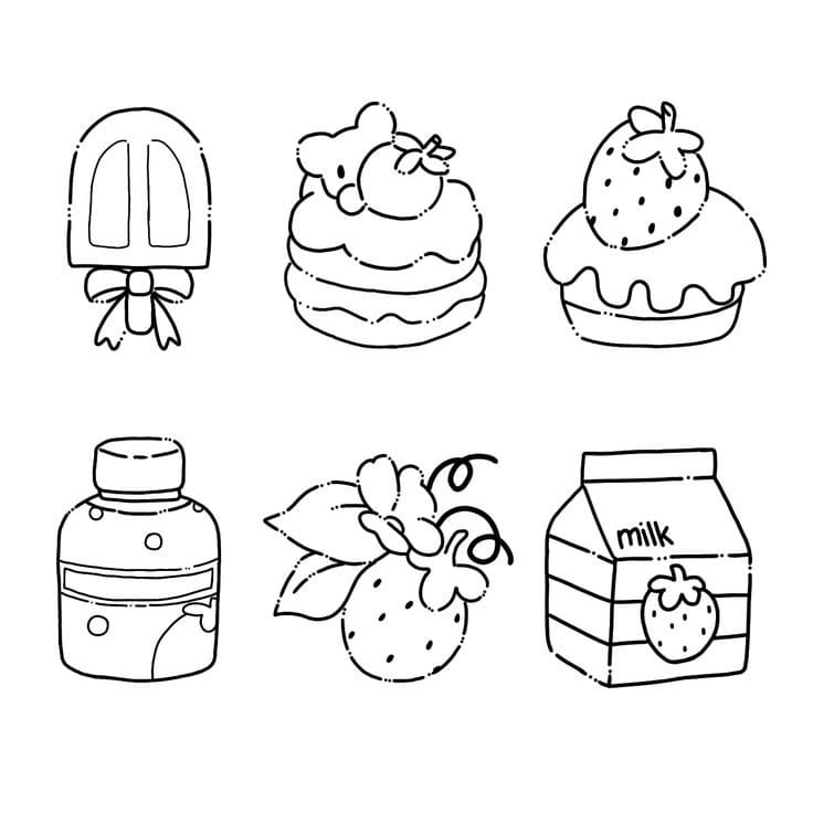 Sticker Cute Dành Cho Bé Gái