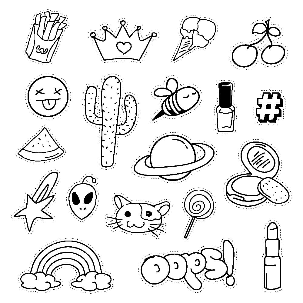 Sticker Đẹp và Ngầu