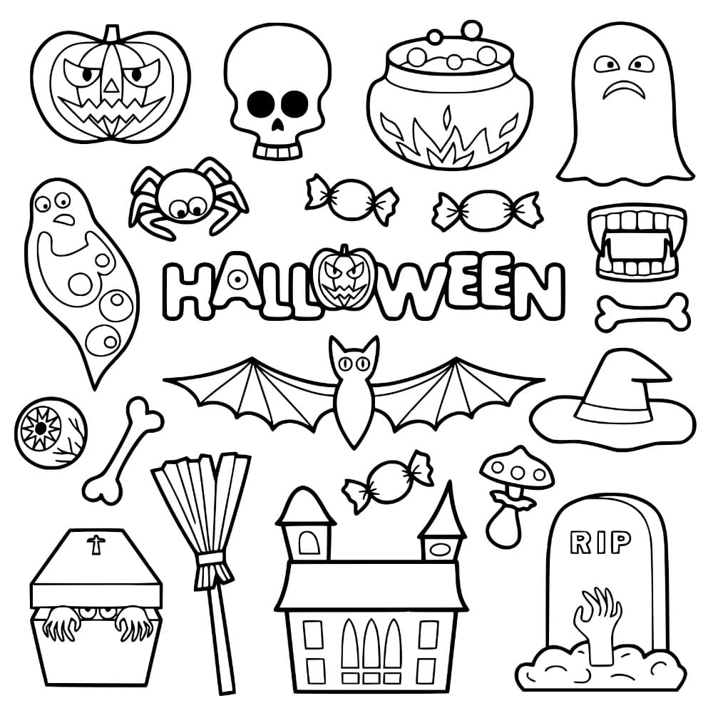 Sticker Ngày Lễ Halloween