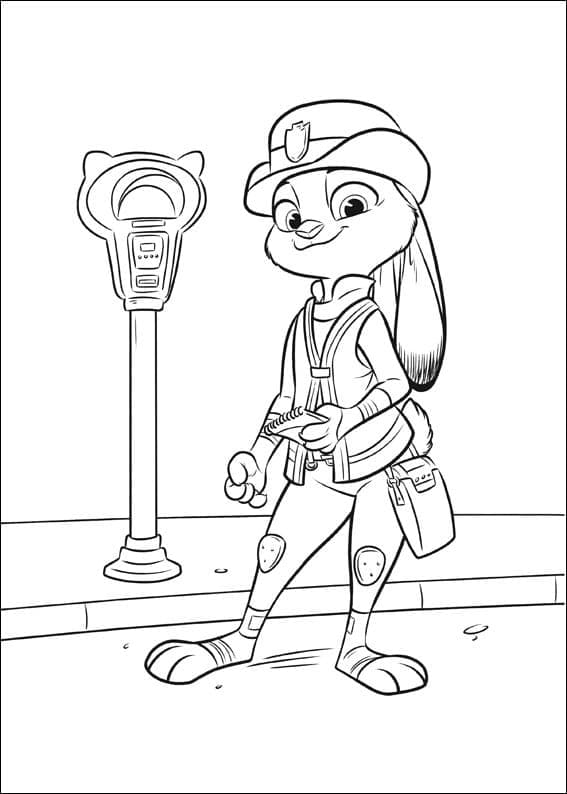 Thỏ Judy Hopps Trong Zootopia
