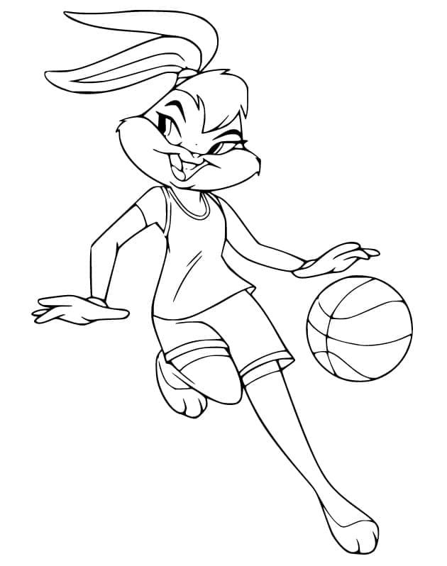 Thỏ Lola Chơi Bóng Rổ