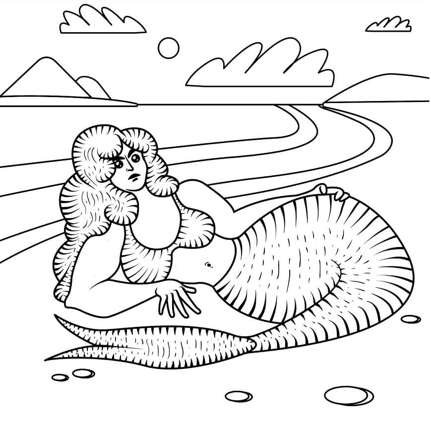 Tiên Cá Trên Bờ