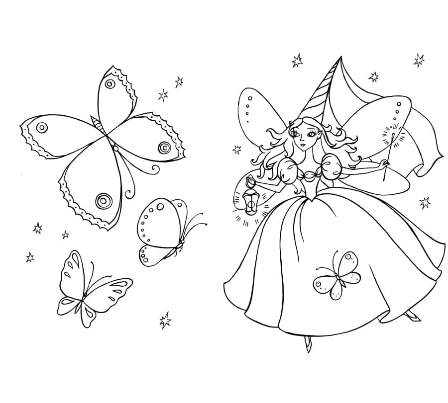 Tiên Và Bướm