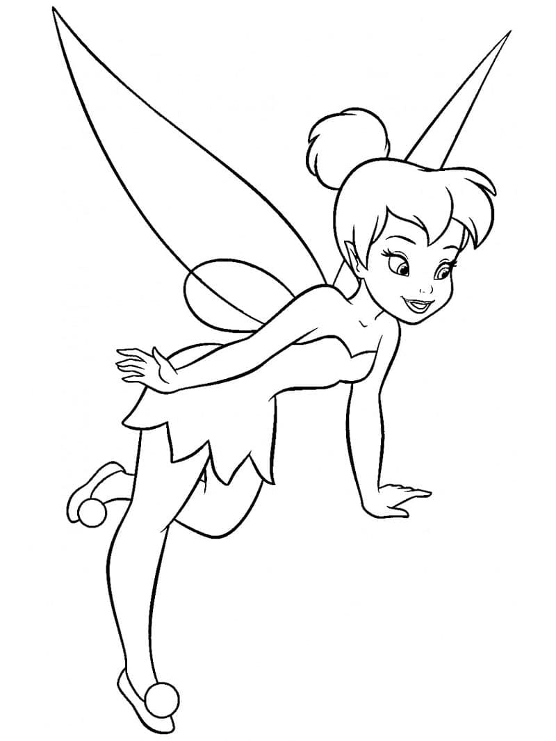 Tô Màu Nàng Tiên Tinker Bell