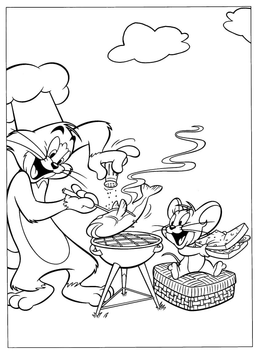 Tom và Jerry trong Tiệc Nướng