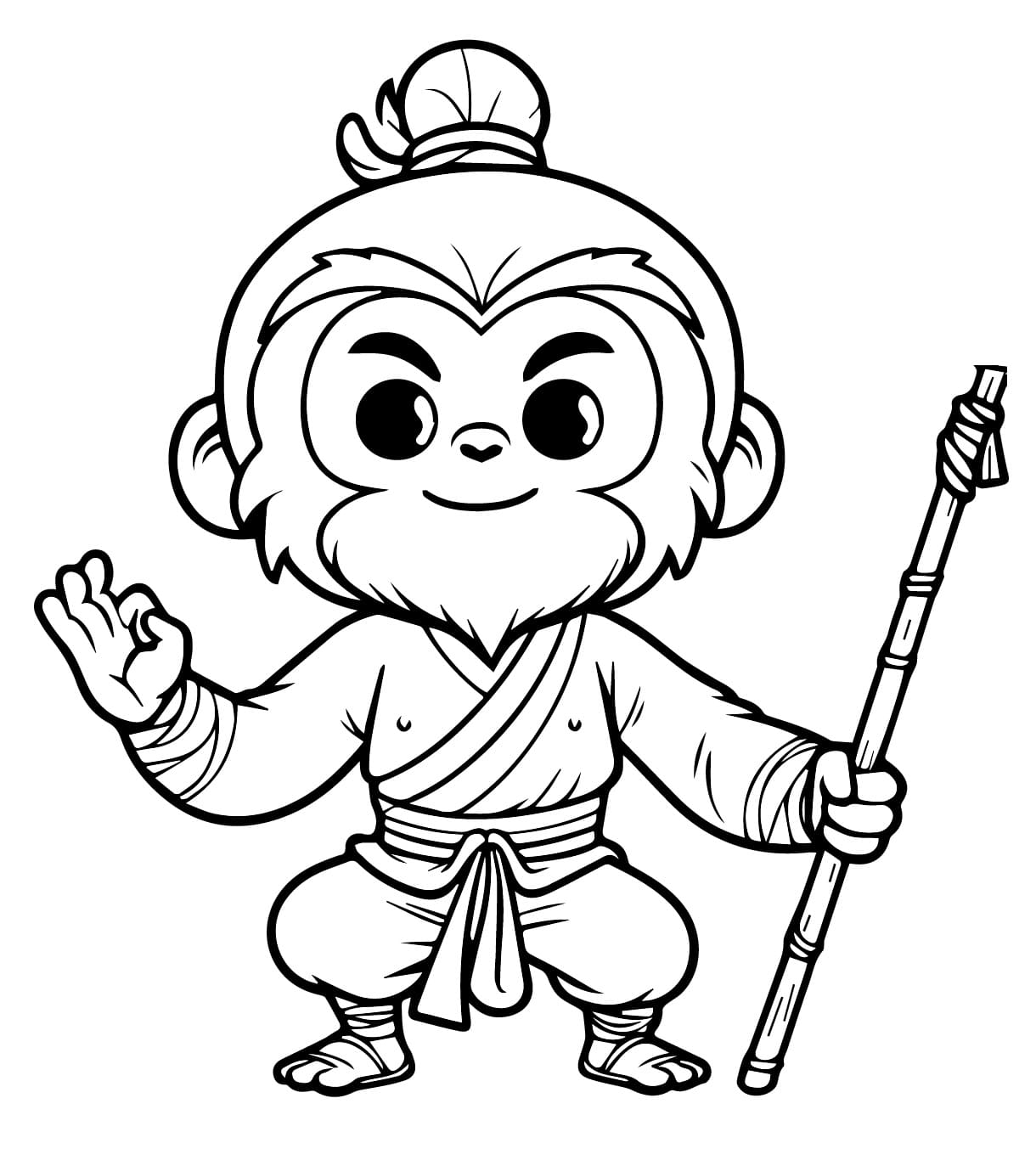 Tôn Ngộ Không Cute Đáng Yêu