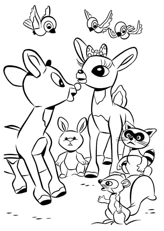 Tuần lộc Rudolph Với Bạn Bè