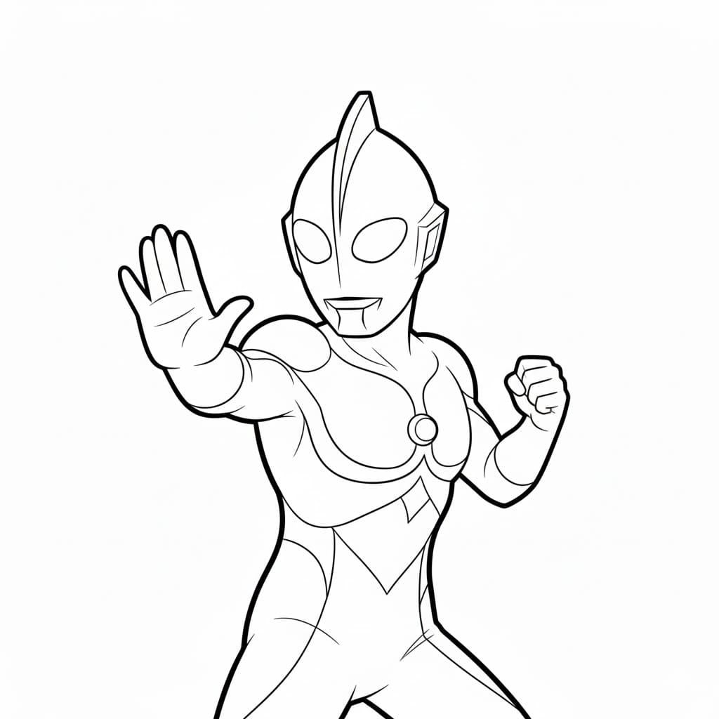 Tô Màu Ultraman
