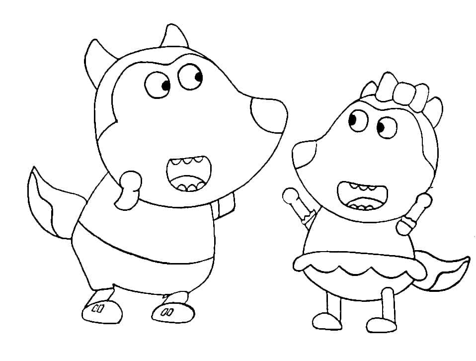 Wolfoo Với Lucy
