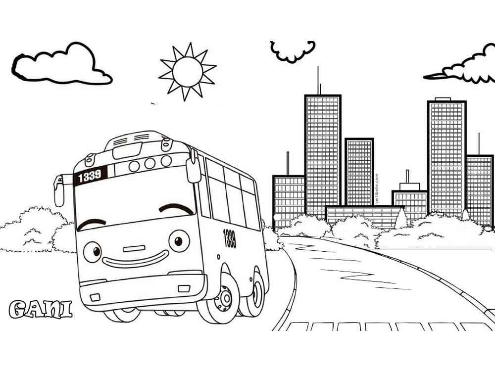 Xe Buýt Tayo Mỉm Cười