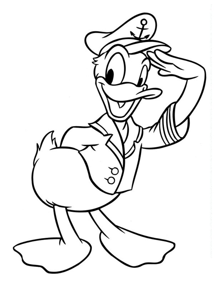 vịt donald thủy thủ