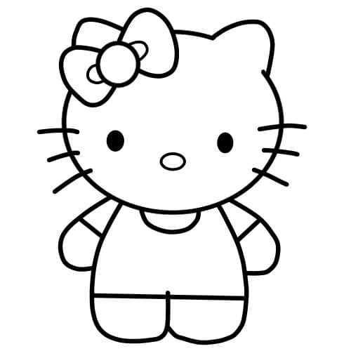 Hello Kitty Đơn Giản