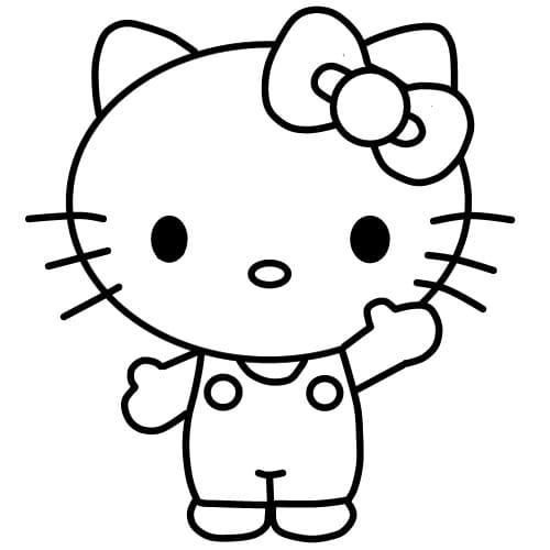 Mèo Hello Kitty Thân Thiện
