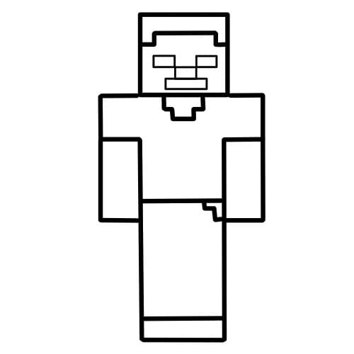 Minecraft Steve Đơn Giản