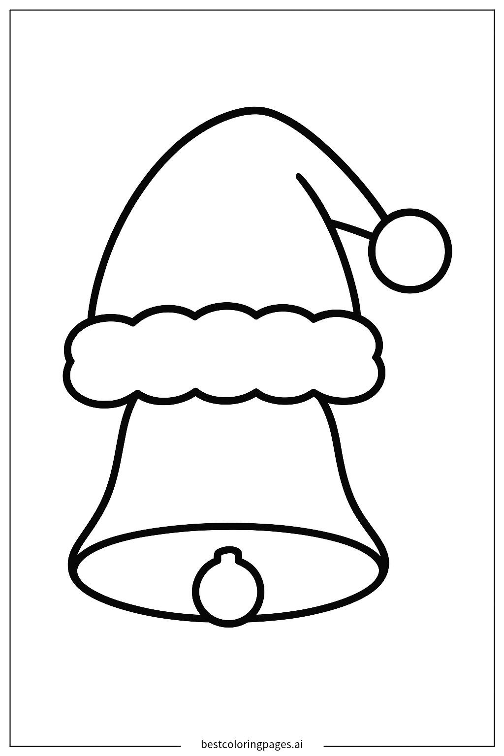 Bell on santa hat