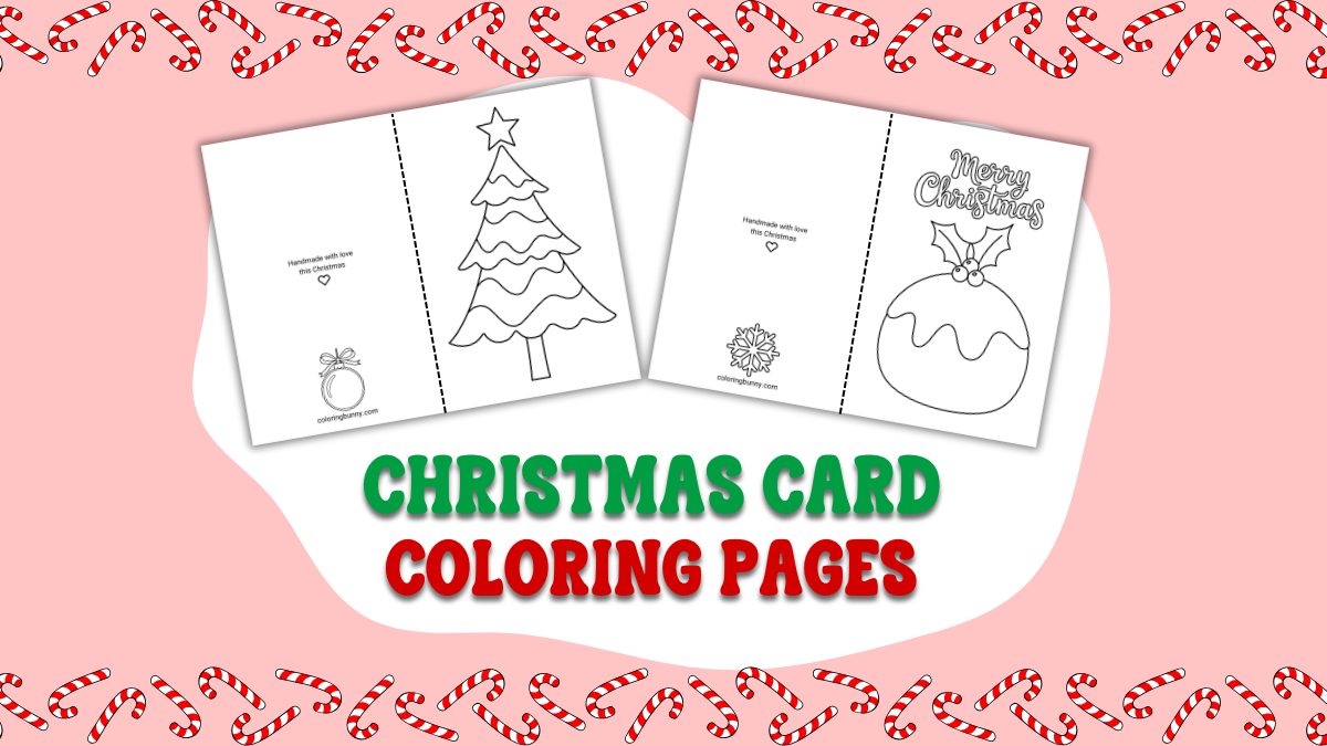 Trang Tô Màu Thiệp Giáng Sinh (In & Gấp)