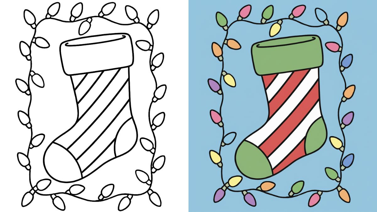 Trang Tô Màu Tất Giáng Sinh