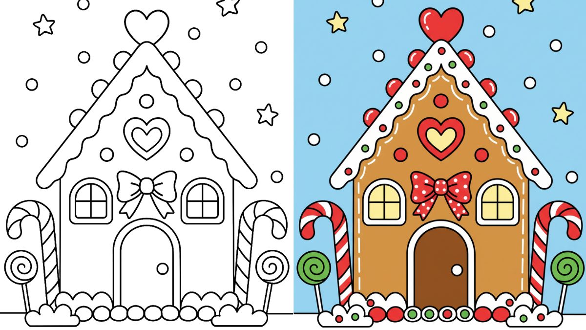 Trang Tô Màu Nhà Gừng