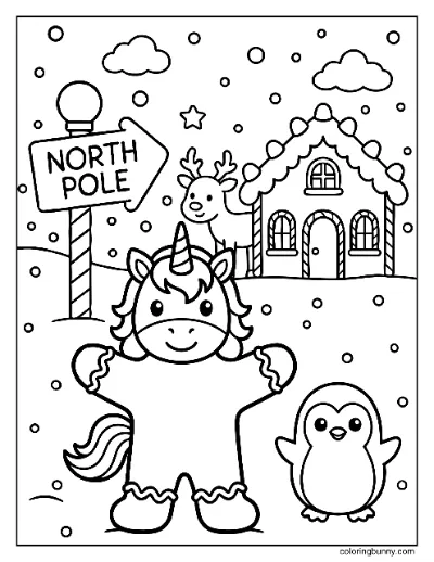 Kỳ Lân Bánh Gừng Tại Bắc Cực