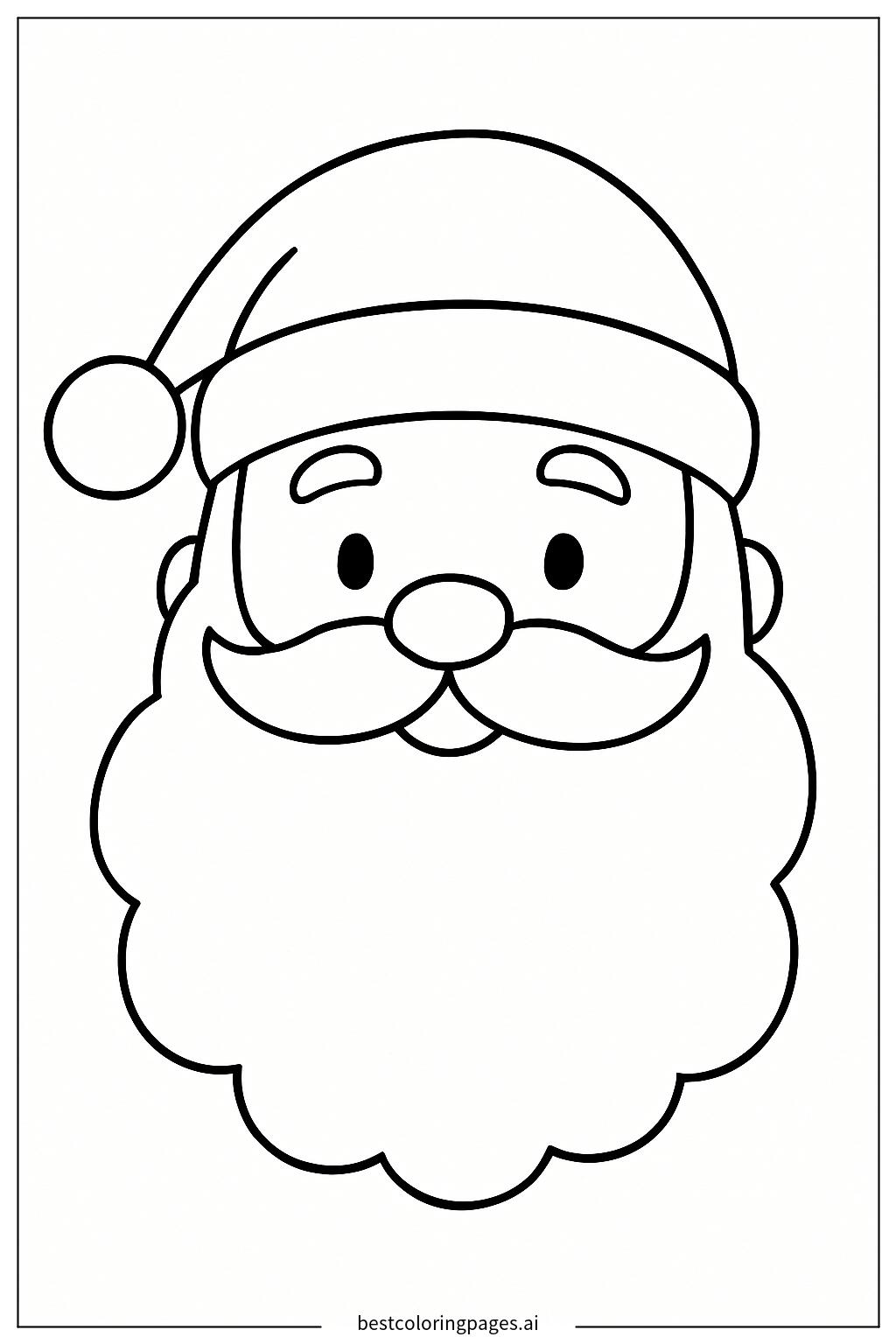 Santa claus face