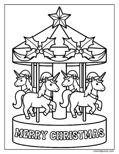 Kỳ Lân Đu Quay Giáng Sinh