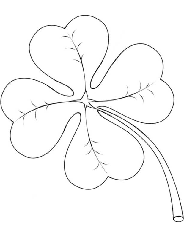 cỏ bốn lá may mắn