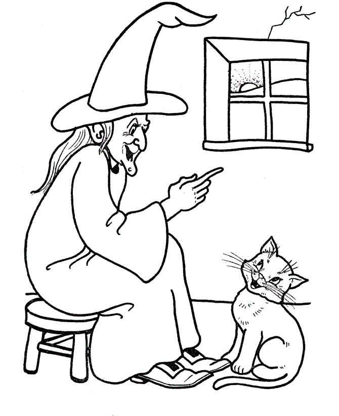 phù thủy và chú mèo