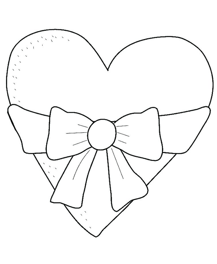 trái tim và cái nơ