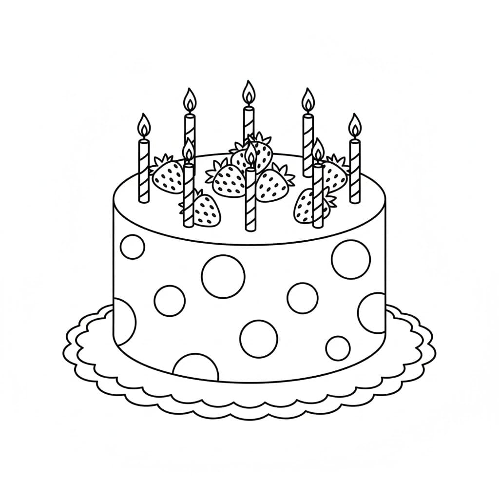 Bánh Sinh Nhật Dâu Tây