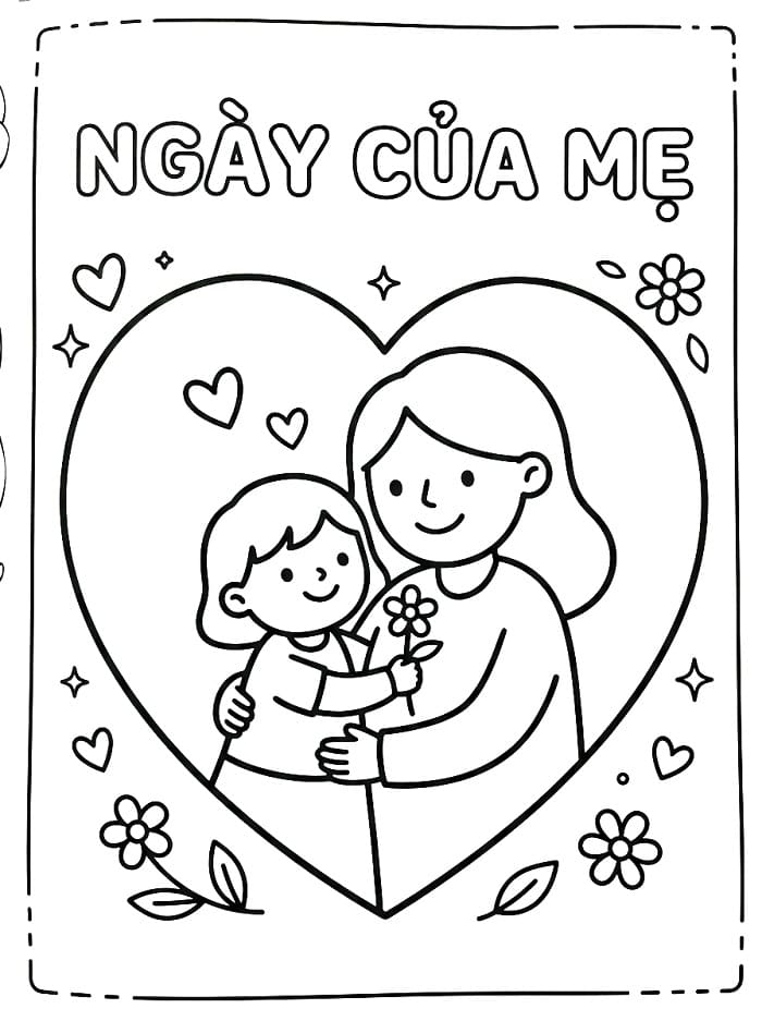 Girl Celebrating Mother's Day