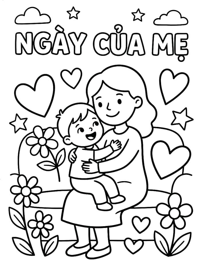Boy Celebrating Mother's Day