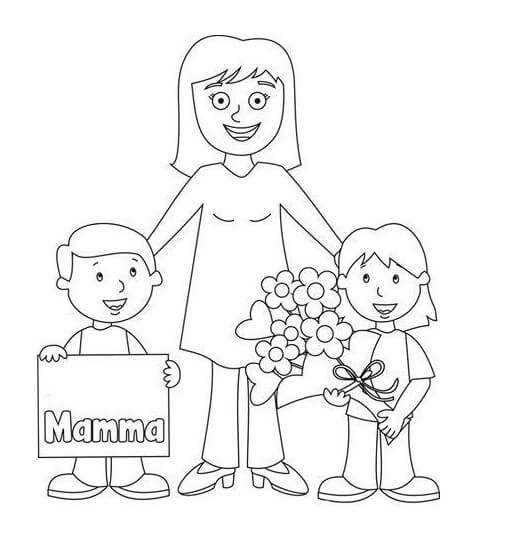 Các Con Tặng Mẹ Hoa Ngày Phụ Nữ 8-3