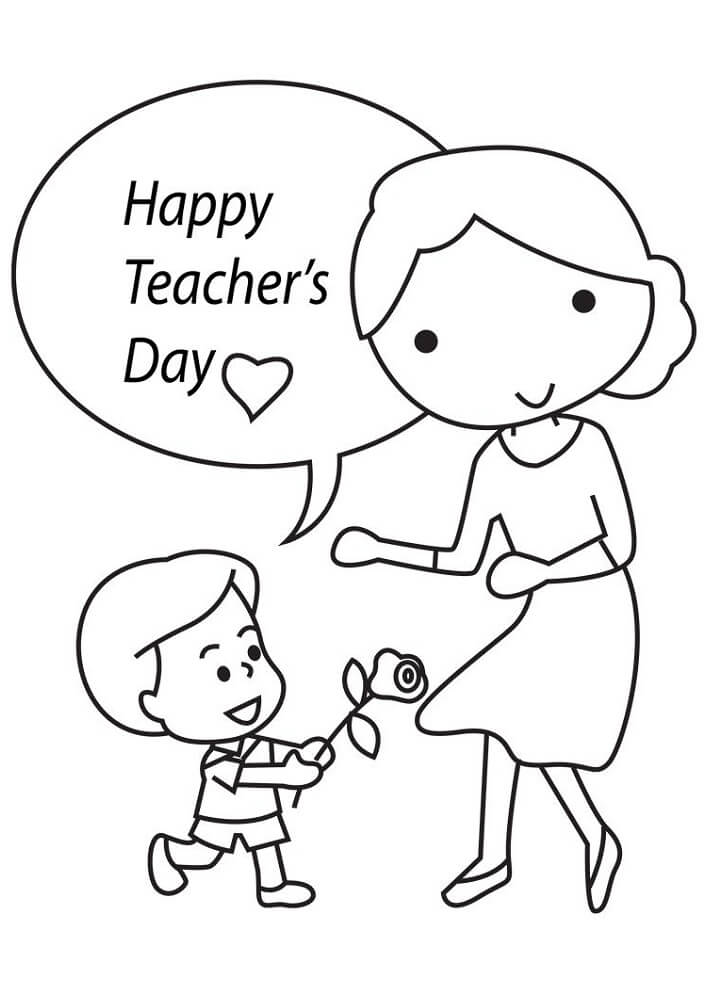 Cậu Bé Tặng Hoa cho Cô Giáo Ngày 20-11