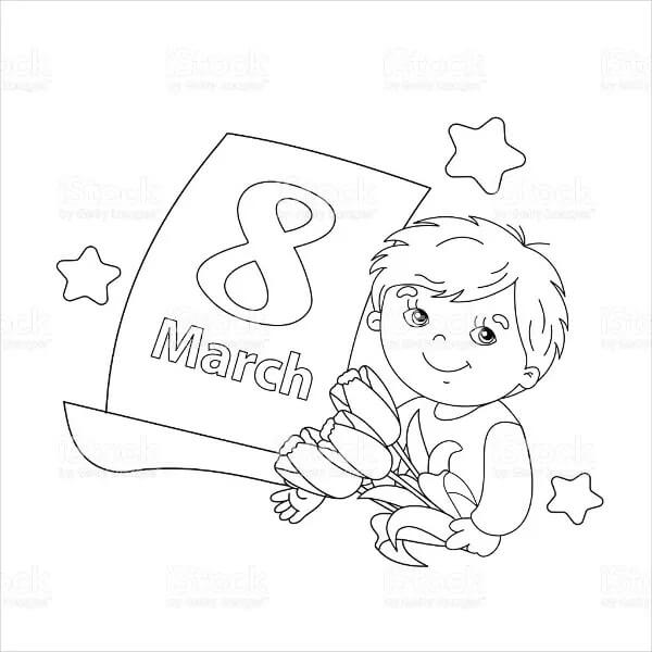 Cậu Bé và Bông Hoa Ngày 8-3