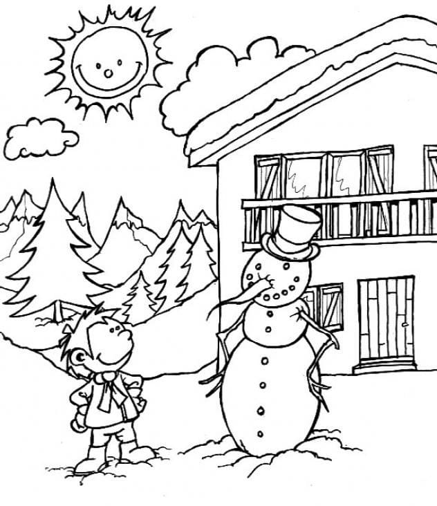 Cậu Bé và Người Tuyết