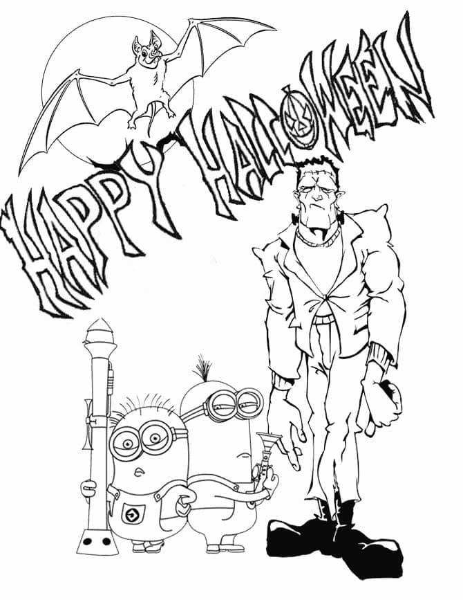 Chúc Mừng Halloween Frankenstein