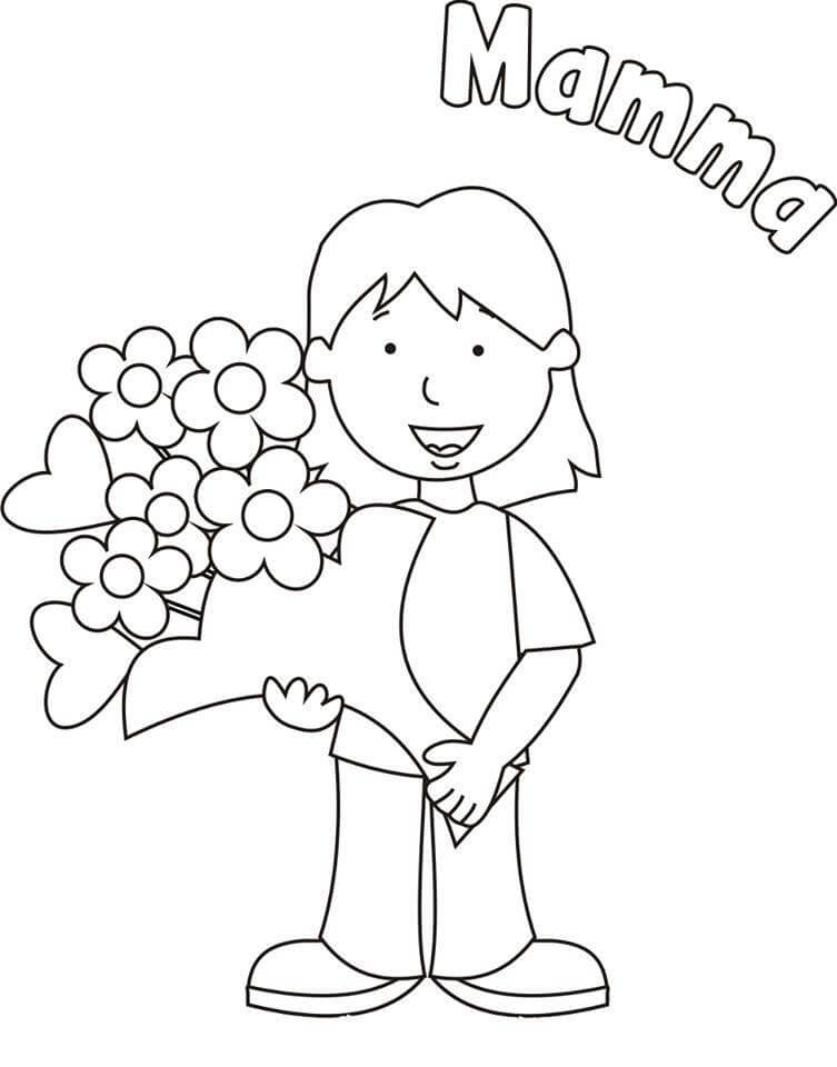 Con Gái Tặng Mẹ Hoa Ngày Phụ Nữ 8-3