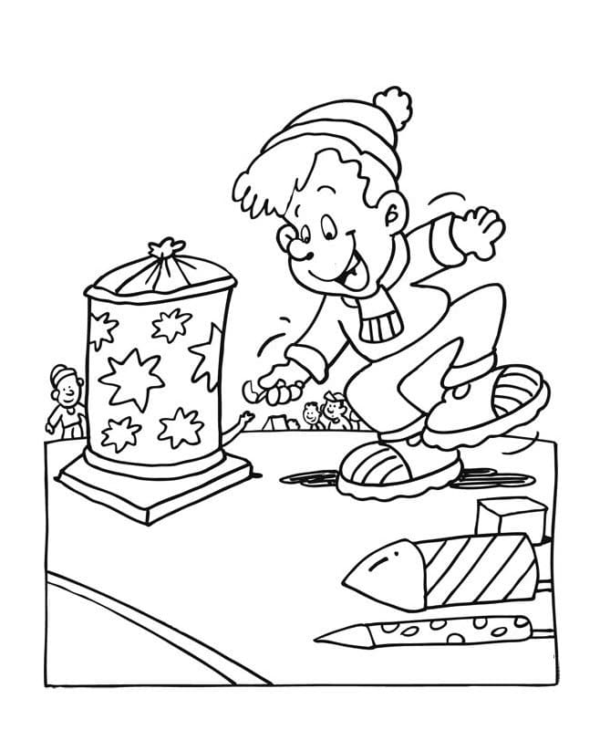 Đốt Pháo Ngày Tết