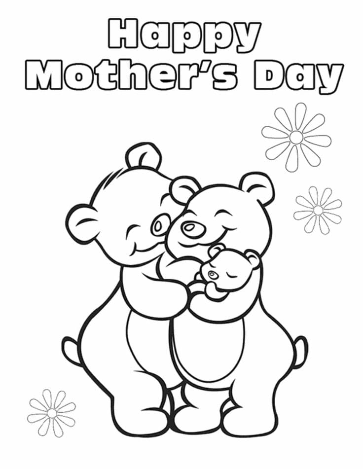 Cute Bear Mother's Day